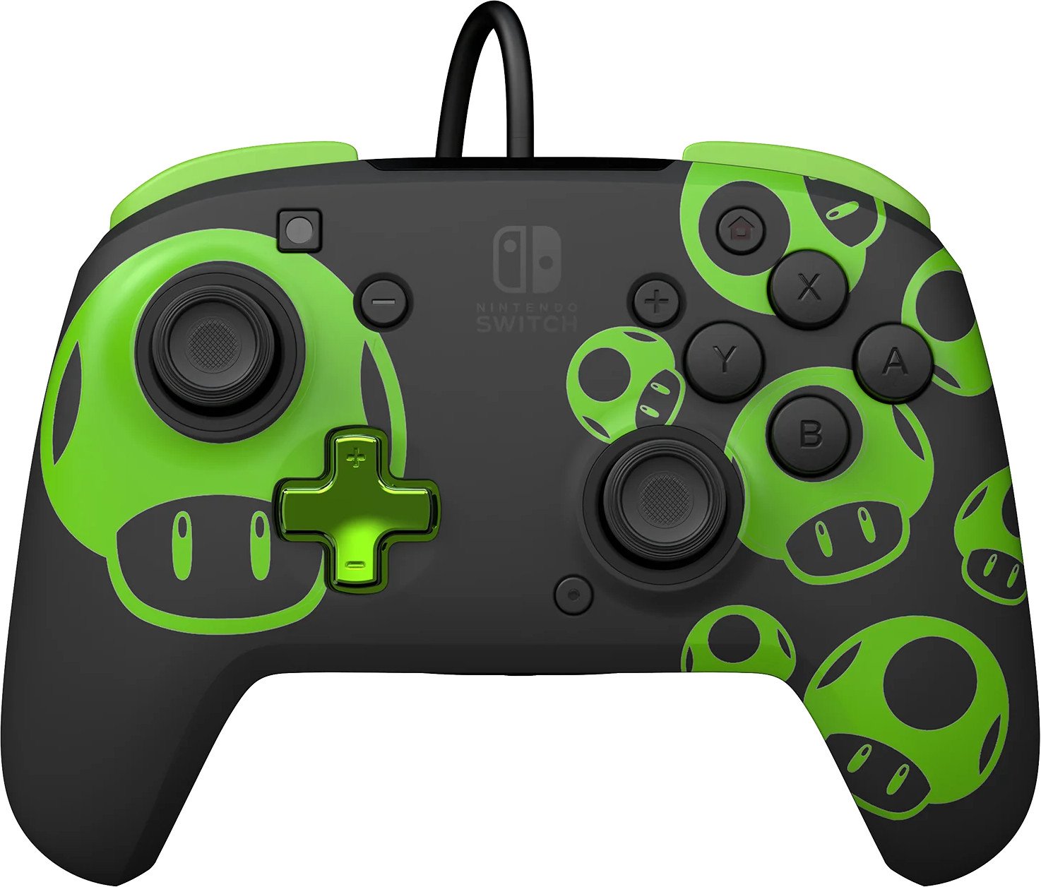 PDP controller Rematch Glow in the Dark Nintendo Switch, 1UP