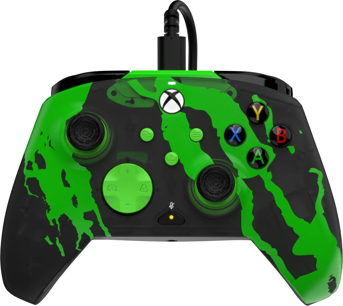 PDP controller Rematch Glow Xbox, jolt green