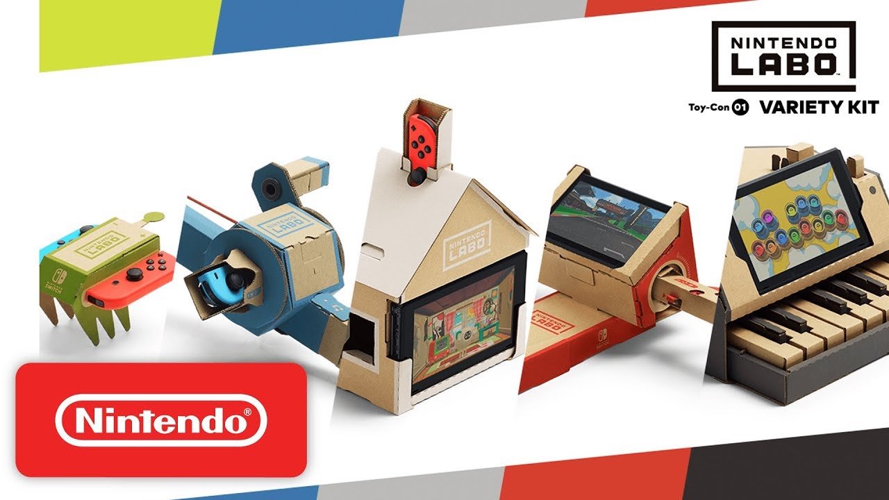 Kūrybinis rinkinys Nintendo LABO: Variety Kit (Toy-Con 01)