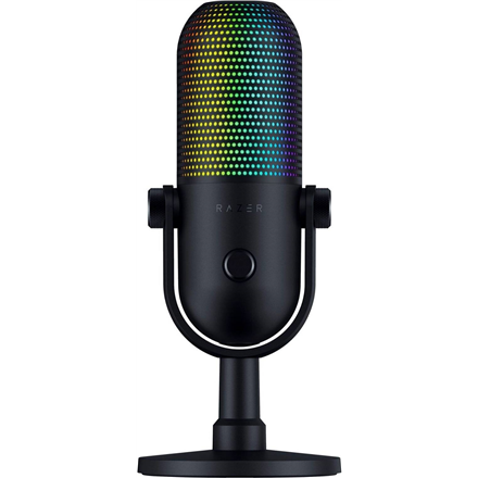 Mikrofonas RAZER Seiren V3 Chroma, RGB, Tap-to-Mute,  juodas