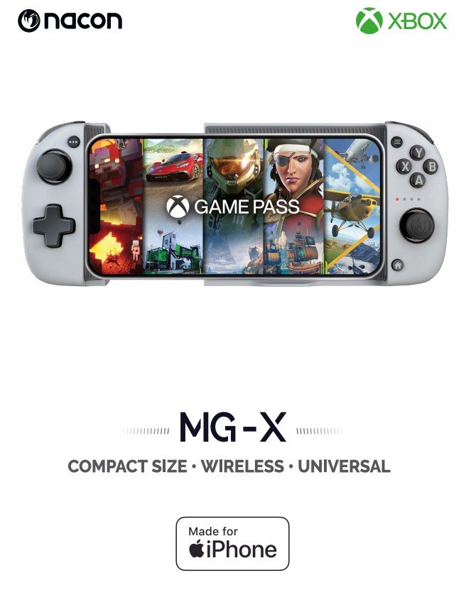 Žaidimų pultas NACON MG-X IOS for iPhone, XBOX serijos priedas, 2014549