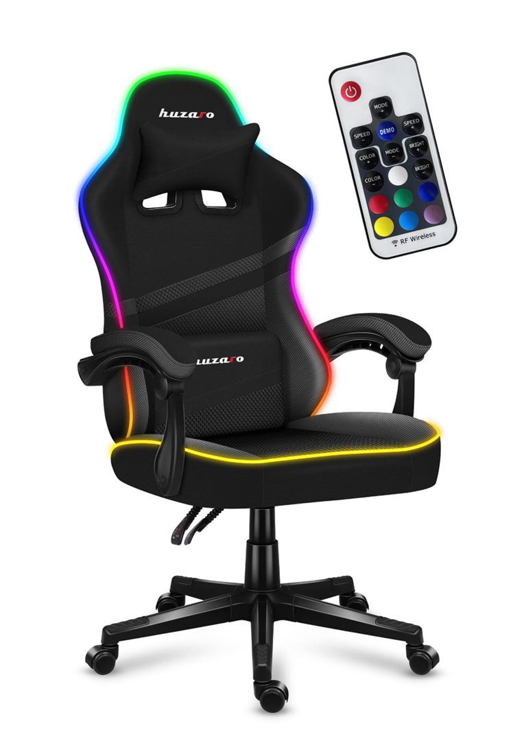 Žaidimų kėdė - Huzaro Force 4.4 RGB Black