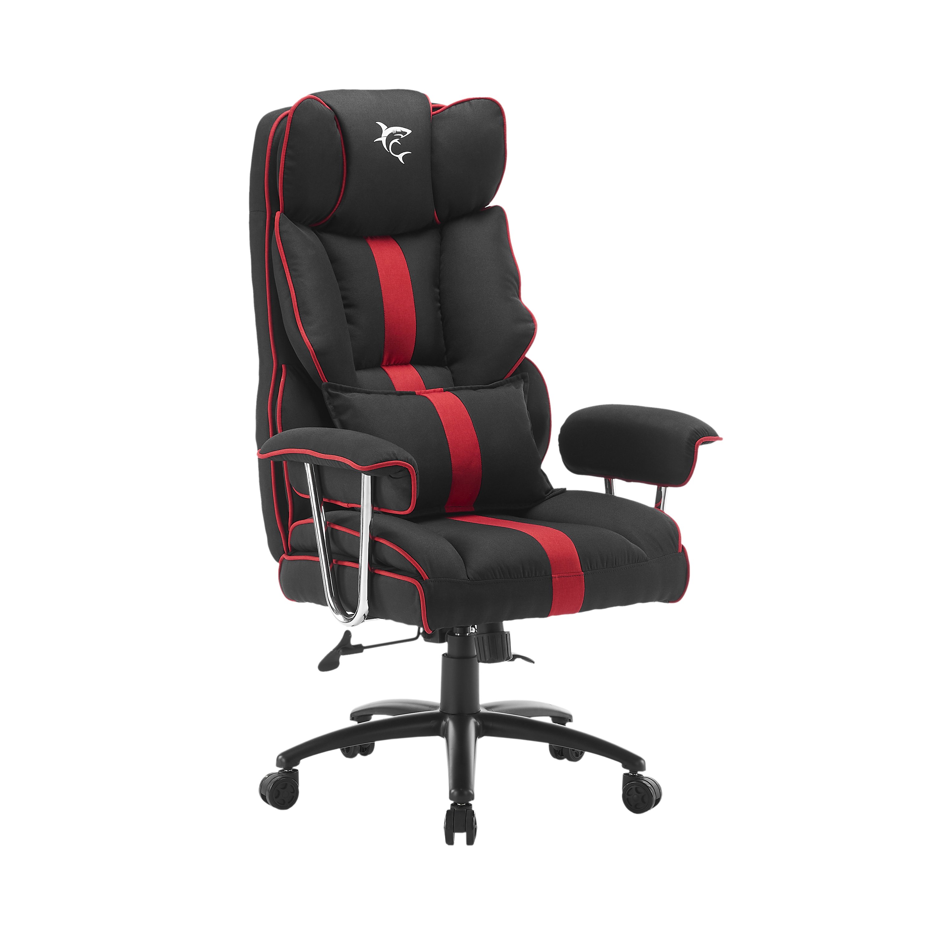 Žaidimų kėdė White Shark LE MANS Gaming black/red