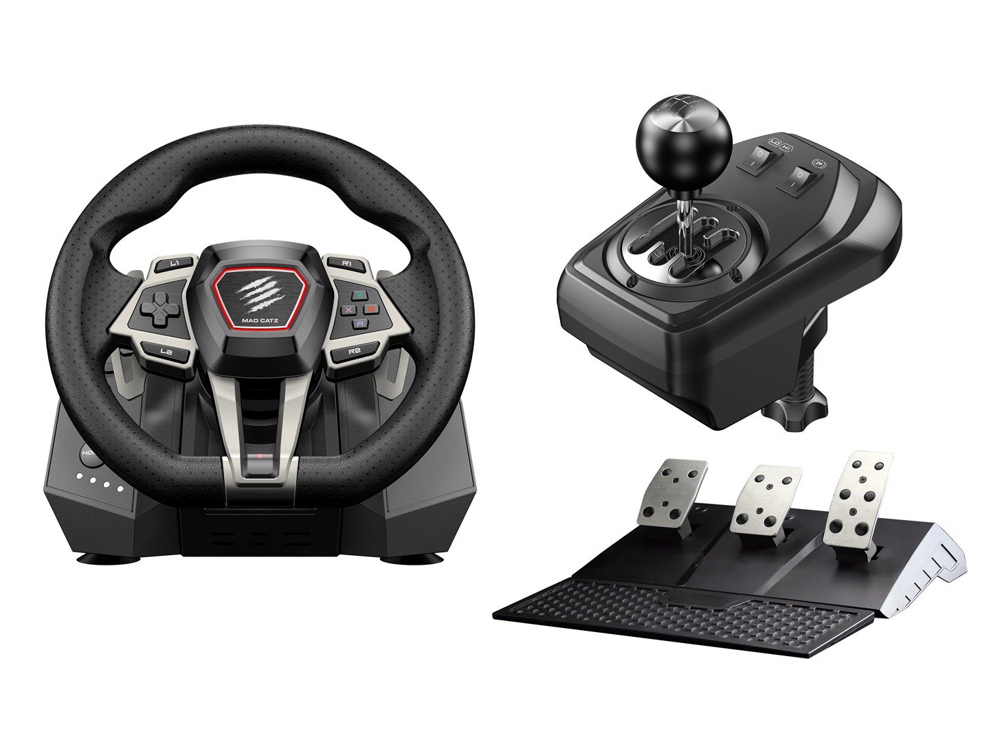 Mad Catz M.2.X Pro Racing Force Feedback ratukas