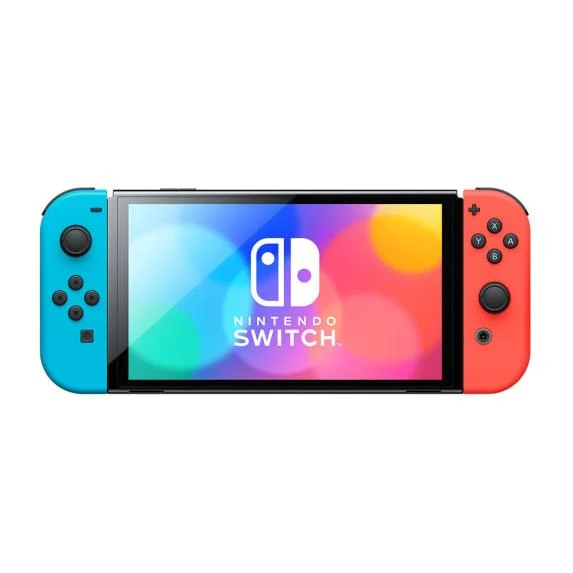 Žaidimų konsolė NINTENDO Switch OLED Model Neon blue/Neon red