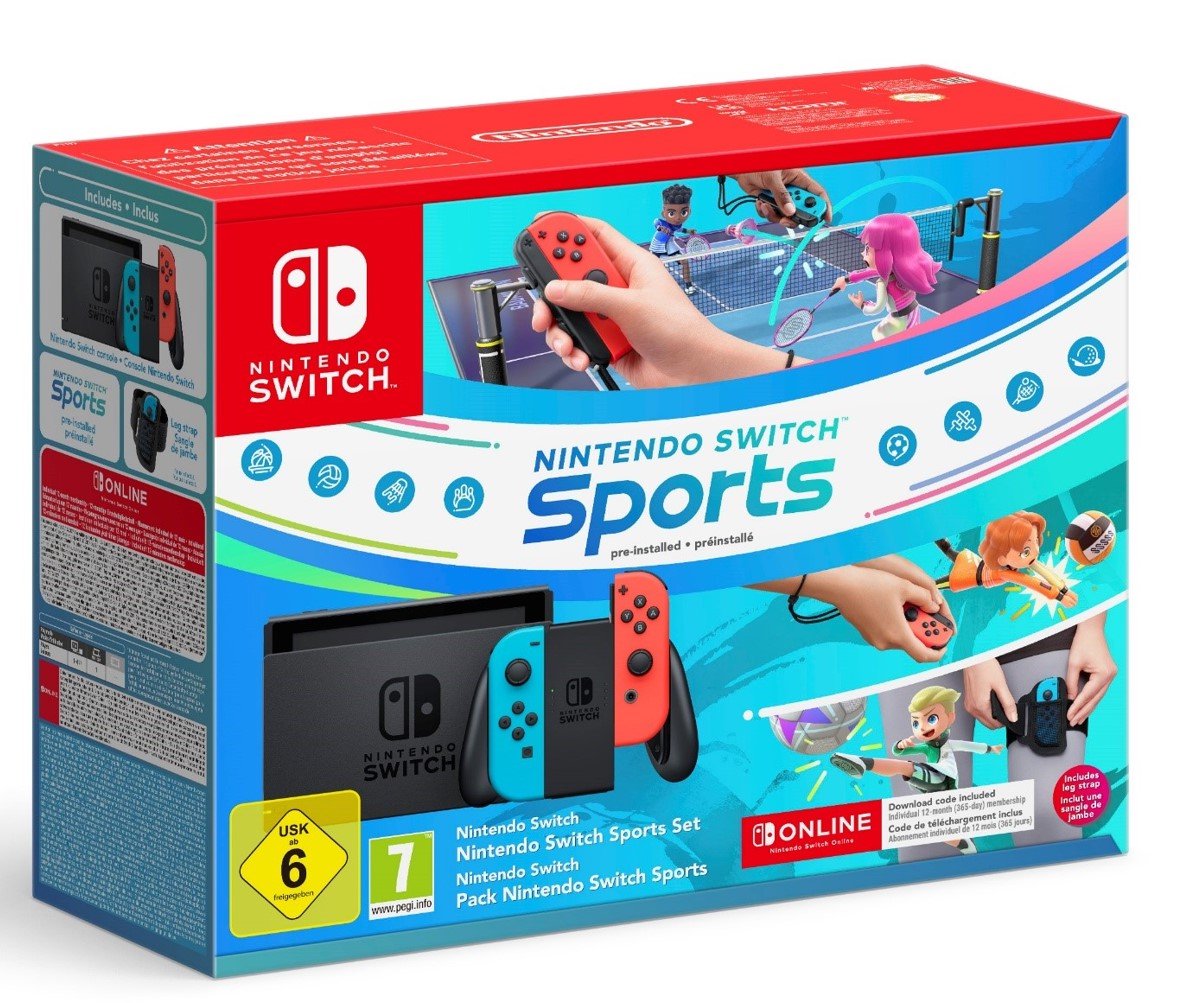 Žaidimų konsolė NINTENDO Switch inc. Nintendo Switch Sports