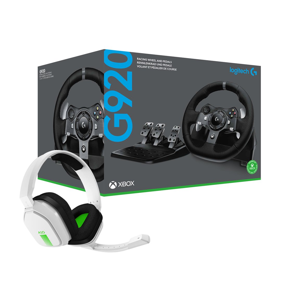 Žaidimų vairas LOGITECH G920 Driving Force XBOX + ausinės ASTRO A10