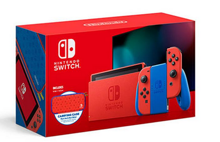 Žaidimų konsolė NINTENDO Switch Mario Edition Red/Blue