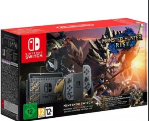 Žaidimų konsolė NINTENDO Switch HW Monster Hunter Rise