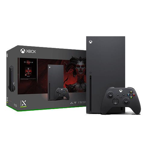 Xbox Series X žaidimų konsolė + Diablo 4 žaidimas