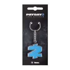 Raktų pakabukas Payday 2 2$ Logo