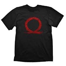 Marškinėliai God of War Serpent S, juodi