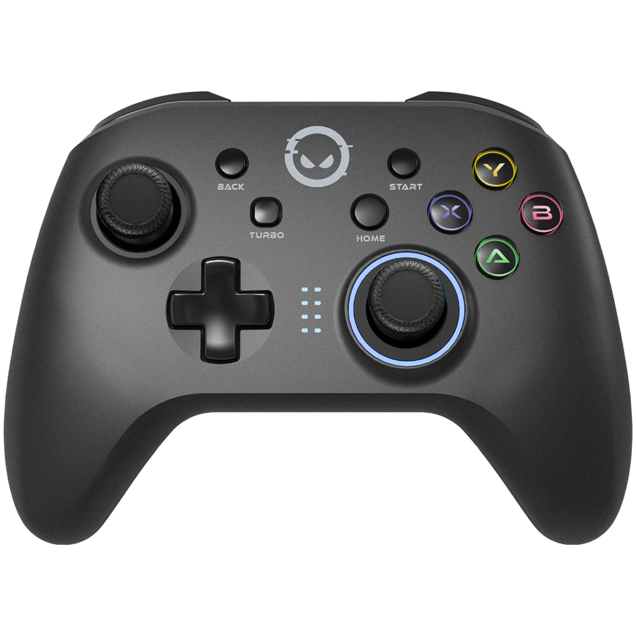 LORGAR Gaming controller, Black, BT5.0 Controller with built-in 600mah battery, 1M Type