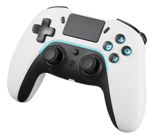 Žaidimų pultas DELTACO GAMING GAM-139, belaidis, PS4/PC/Android/iOS, baltas