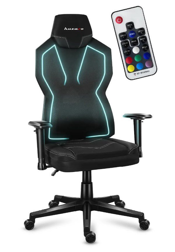 Huzaro Combat 6.2 Black RGB žaidimų kėdė