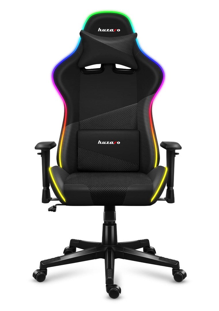 Žaidimų kėdė Huzaro Force 6.2 Black RGB