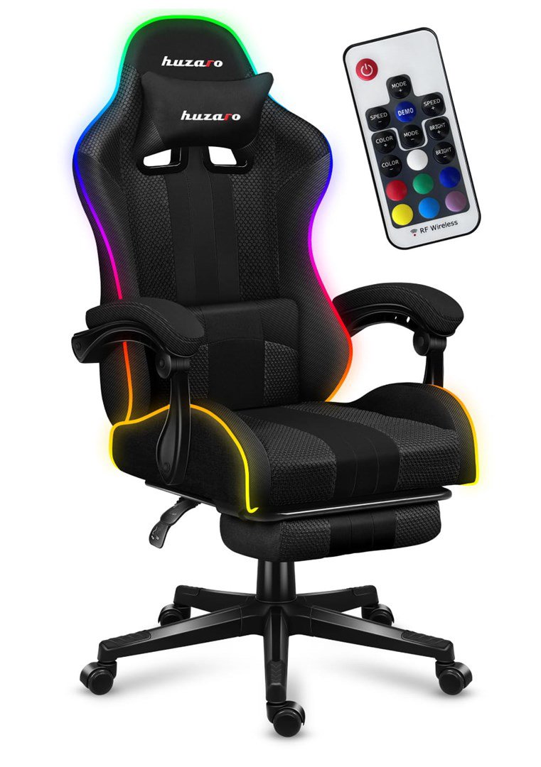 ŽAIDIMŲ KĖDĖ HUZARO FORCE 4.7 RGB MESH