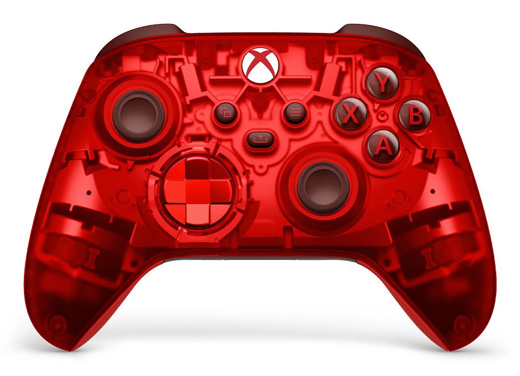 Microsoft Xbox Wireless Controller – Pulse Cipher Special Edition Raudona „Bluetooth“ Žaidimų