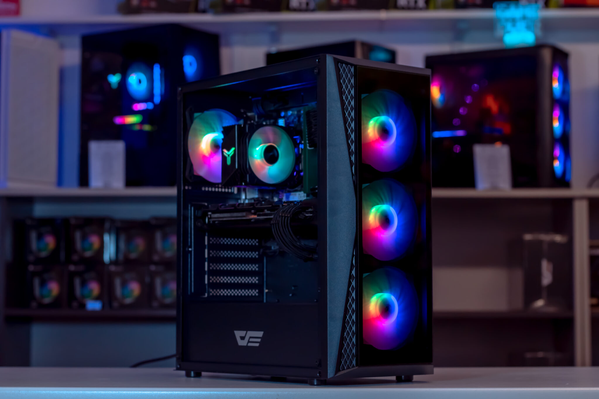 Kompiuteris su Ryzen 5|4500|, RX 6600XT 8gb (Atnaujinta) ,M.2 1TB Iki Iki 3500MB/s