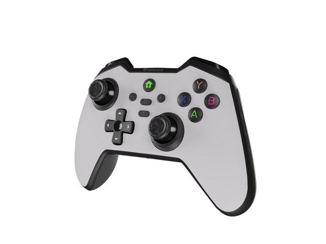 NATEC GAMEPAD GENESIS GAMEPAD MANGAN 400 (KOMPIUTERIS/PERJUNGIKLIS/MOBILUSIS; BELAIDIS, BALTAS) NJG