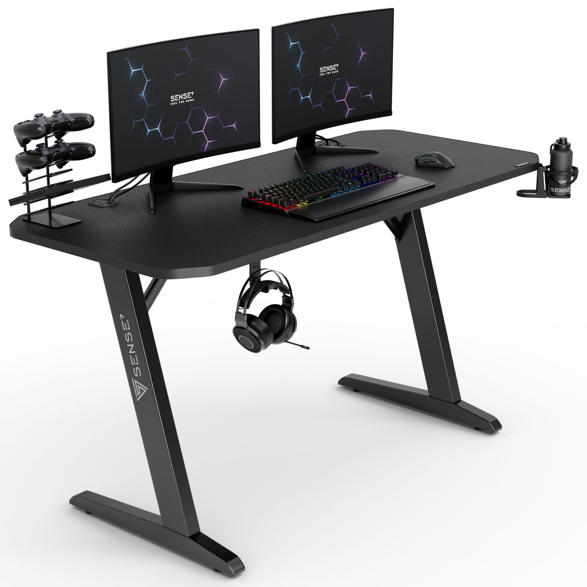 Desk SENSE7 gaming Nomad Basic 140x60 cm