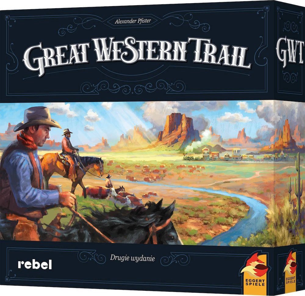 Rebel Board game Great Western Trail