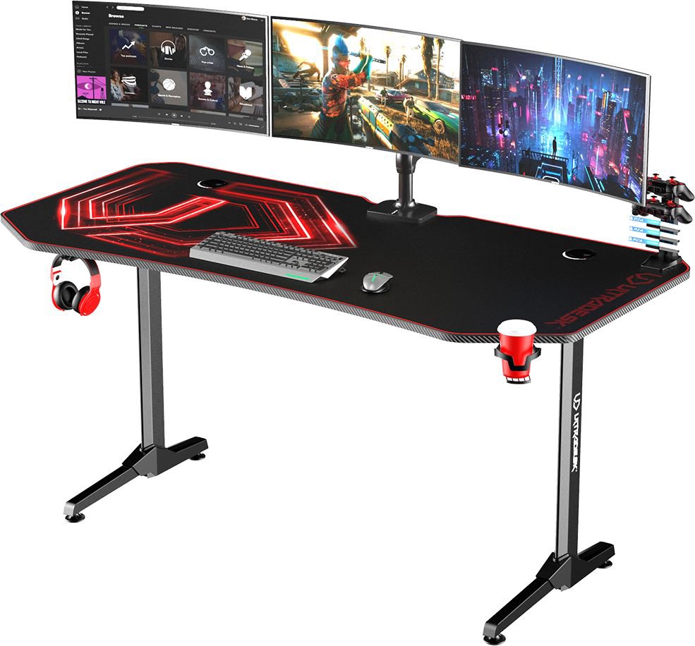 Desk Ultradesk Frag XXL Red 160 cmx75 cm