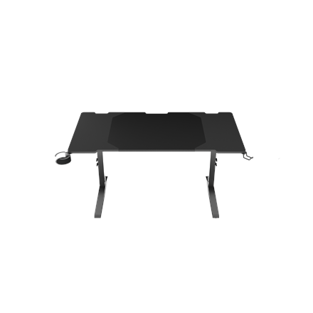 Genesis  Modular Gaming Desk  Holm 140 RGB  Anthracite Black
