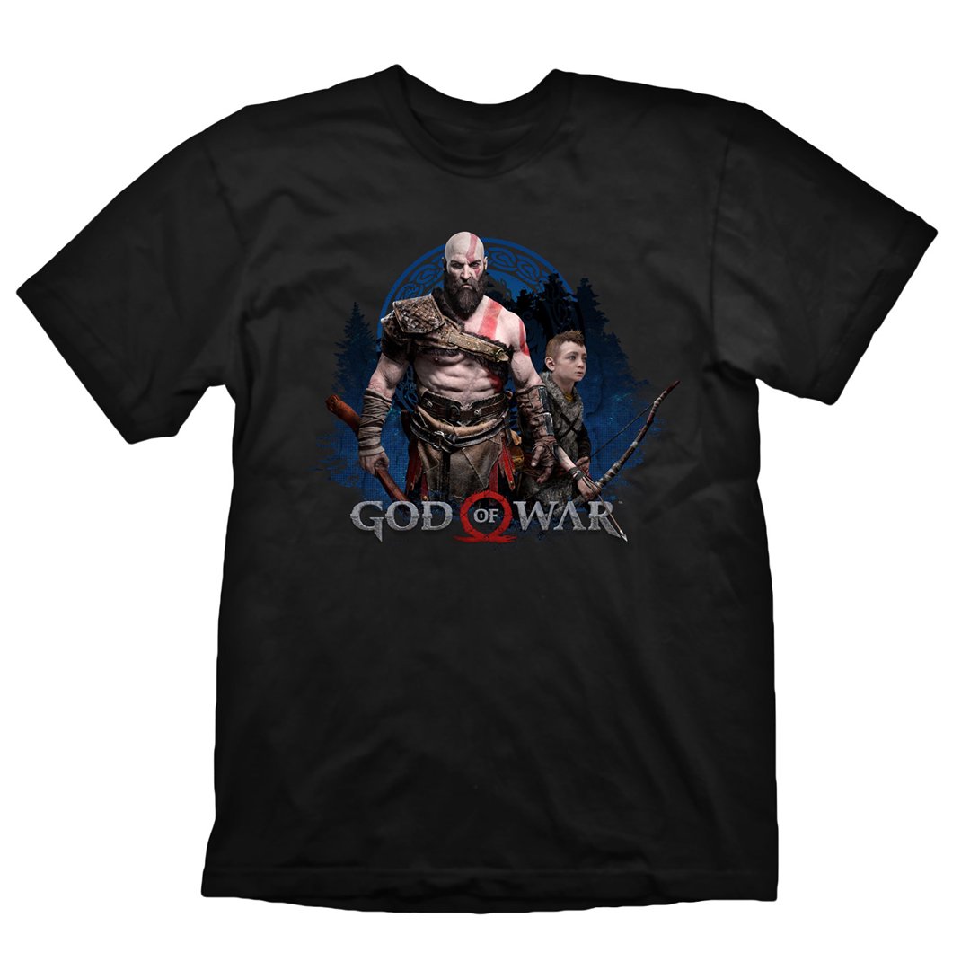 Marškinėliai God of War T-Shirt Kratos & Atreus M