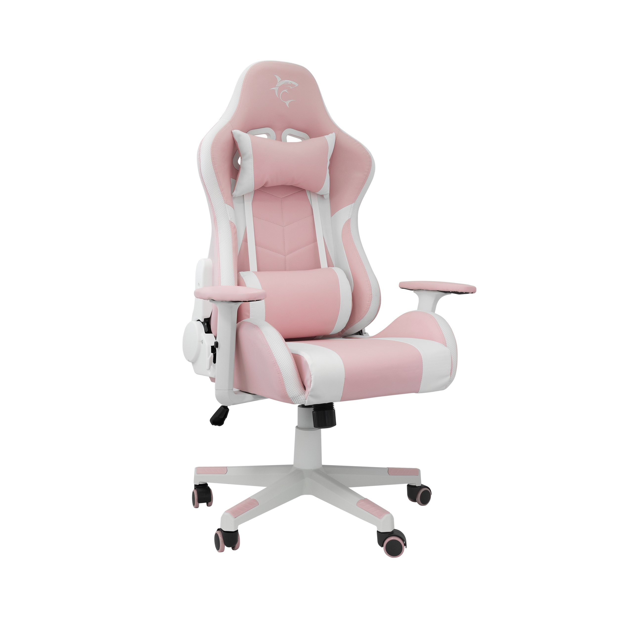 Žaidimų kėdė White Shark Roxy Pink