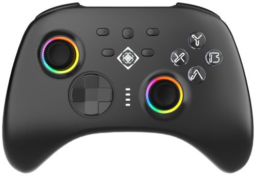Žaidimų pultas DELTACO GAMING GAM-184, belaidis, PC&Switch, juodas