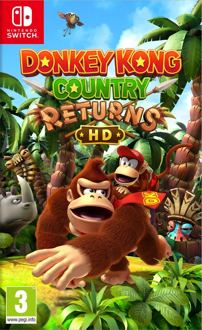 Žaidimas NINTENDO Switch Donkey Kong Country Returns HD (UK4)