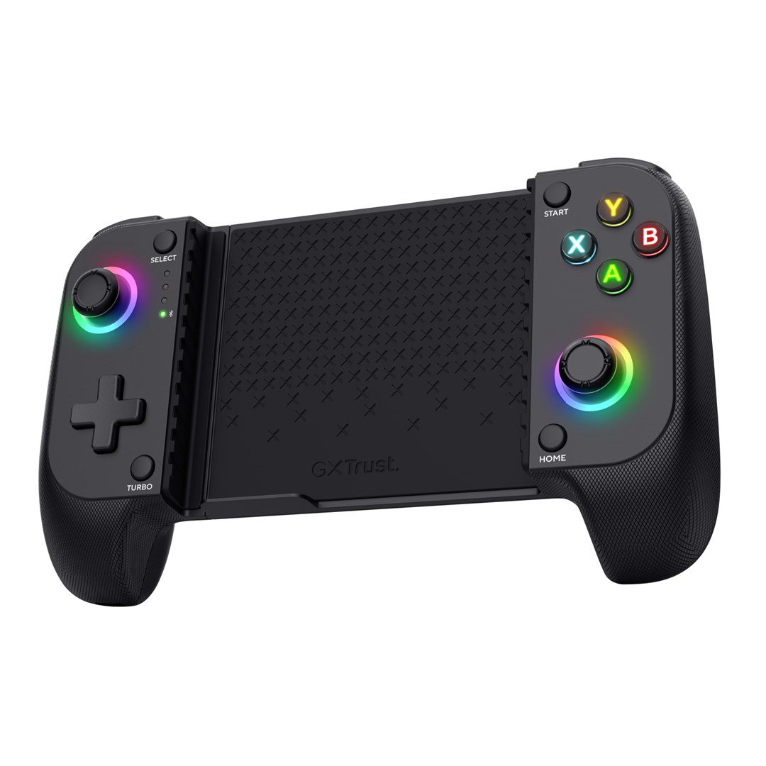 Trust GXT 735 Mylox Juoda „Bluetooth“ Žaidimų pultelis Analoginis / skaitmeninis Android, iOS