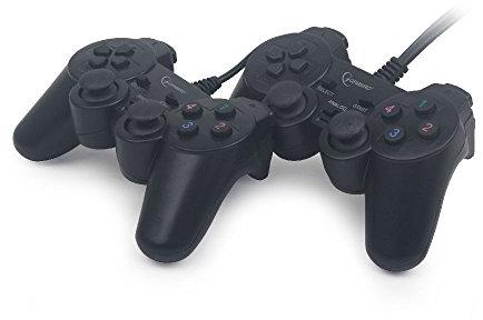 Gembird | Double USB dual vibration gamepad