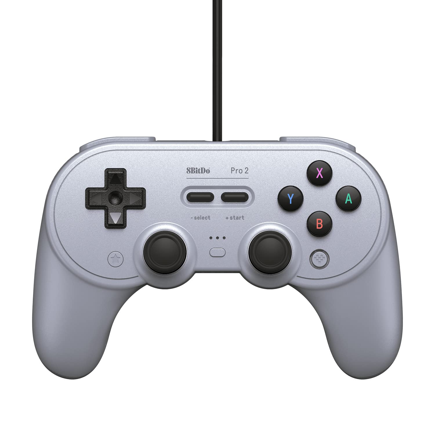 8Bitdo Pro 2 Wired, pilka, 6922621501824