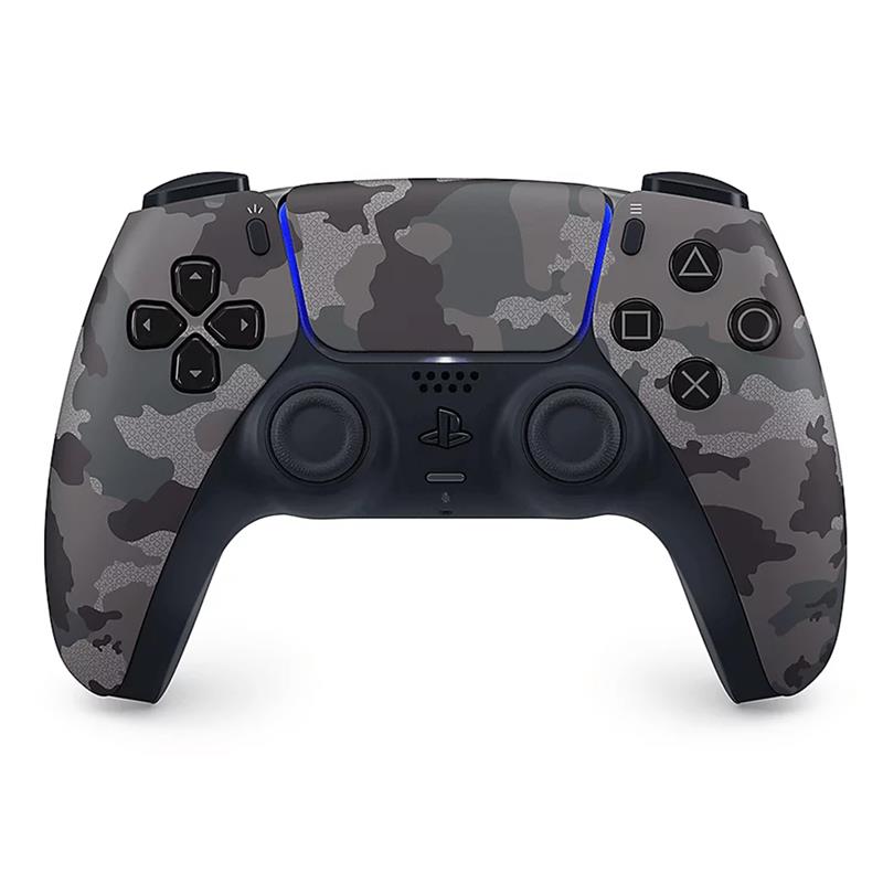 Sony DualSense, PlayStation 5, gray camo - Belaidis pultelis Prekė - 711719576358