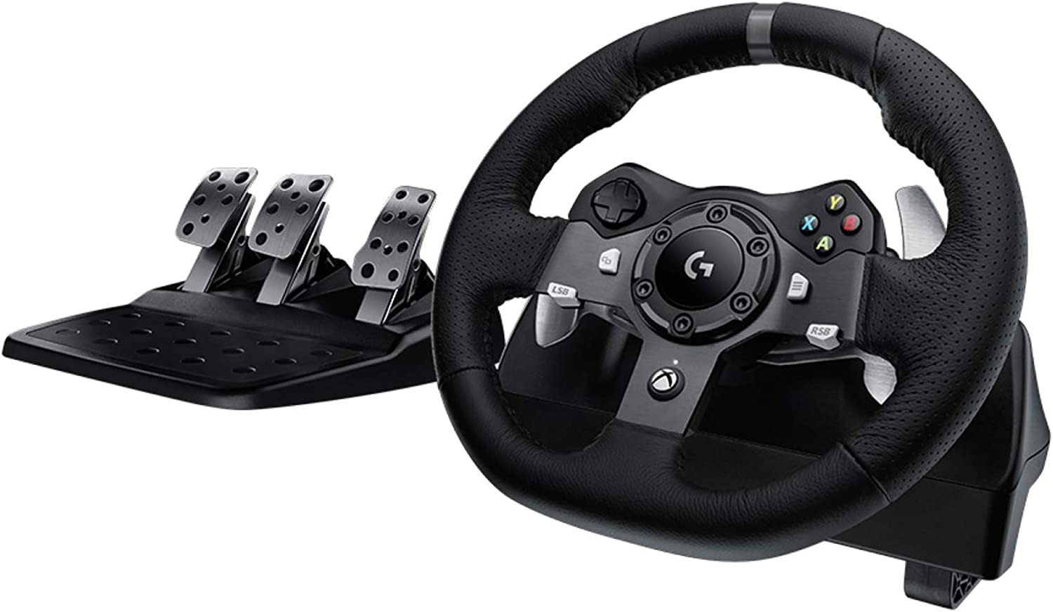 Žaidimų vairas ir pedalai Logitech G920, Xbox One/PC, 941-000123