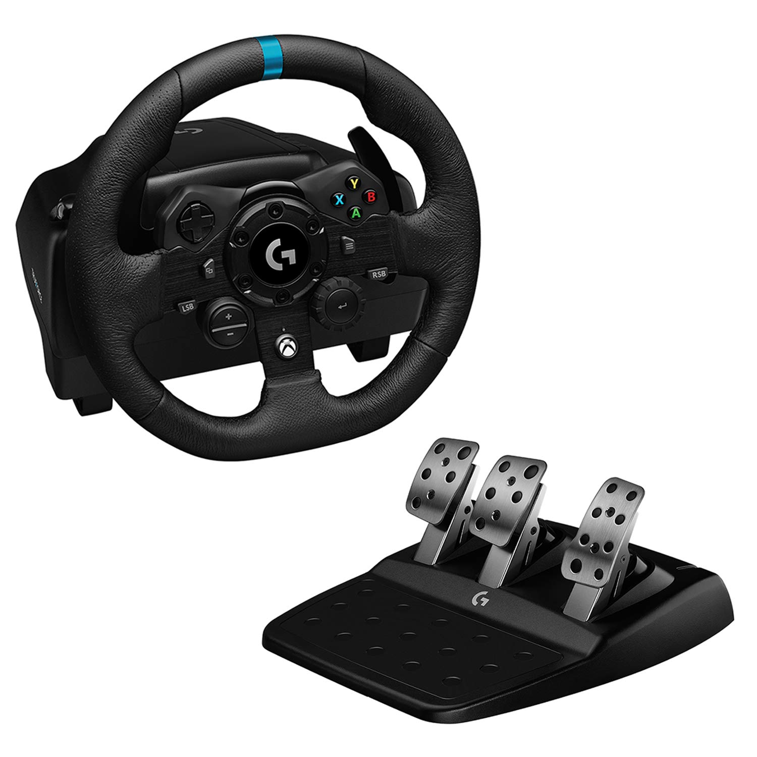 Žaidimų vairas ir pedalai Logitech G923, Xbox One/PC, 941-000158