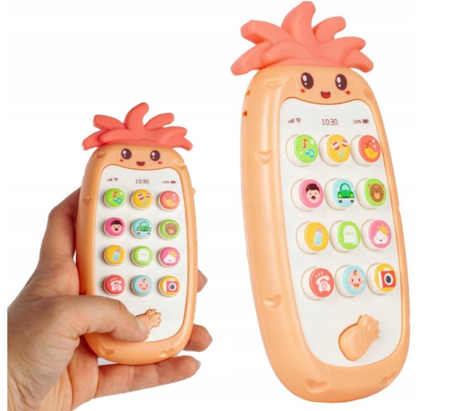 Telefonas su šviesos ir garso efektais