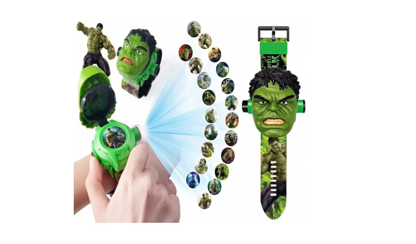 Laikrodis su projektoriumi HULK HULKAS