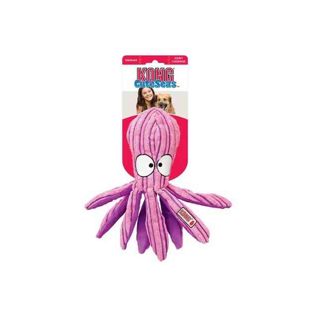 KONG CUTESEAS OCTOPUS ĮV. DYDŽIŲ ŽAISLAS ŠUNIMS S,  L dydis - Produkto Dydis S