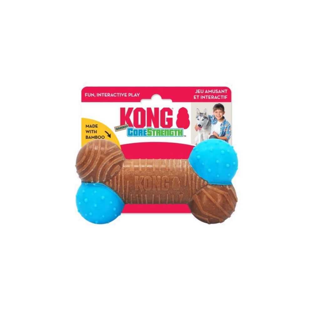 KONG CoreStrength Bamboo Bone - patvarus kaulas šunims