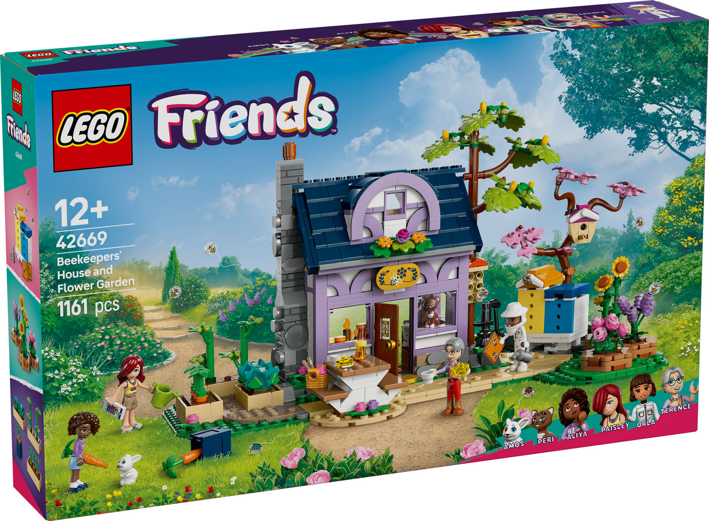 LEGO® Friends Bitininko namas ir gėlių sodas Rinkinys 42669