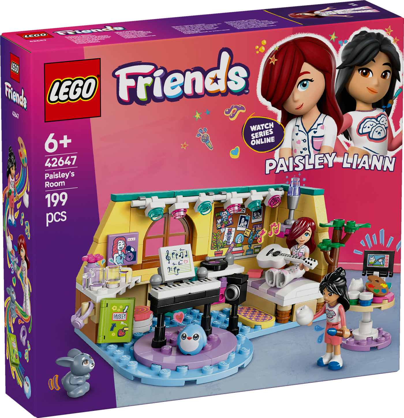 LEGO® Friends Peizlės kambarys Žaidimo rinkinys 42647