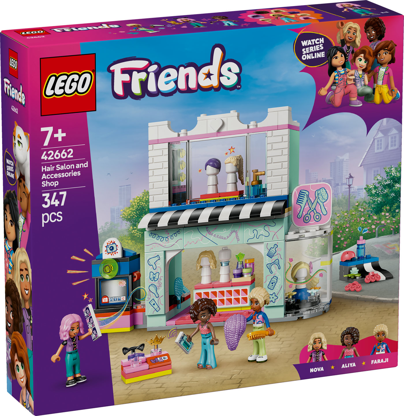 LEGO® Friends Kirpykla ir aksesuarų parduotuvė Žaislas 42662