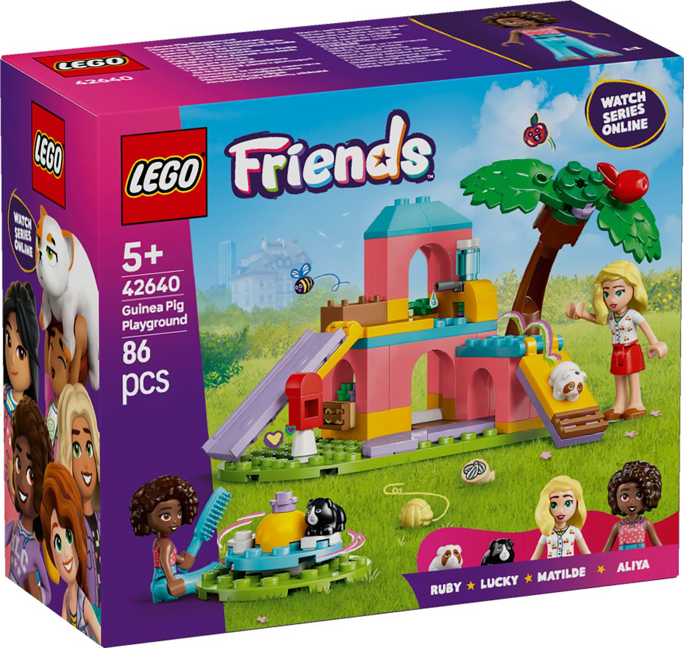 LEGO® Friends Jūrų kiaulyčių žaidimų aikštelė Rinkinys 42640