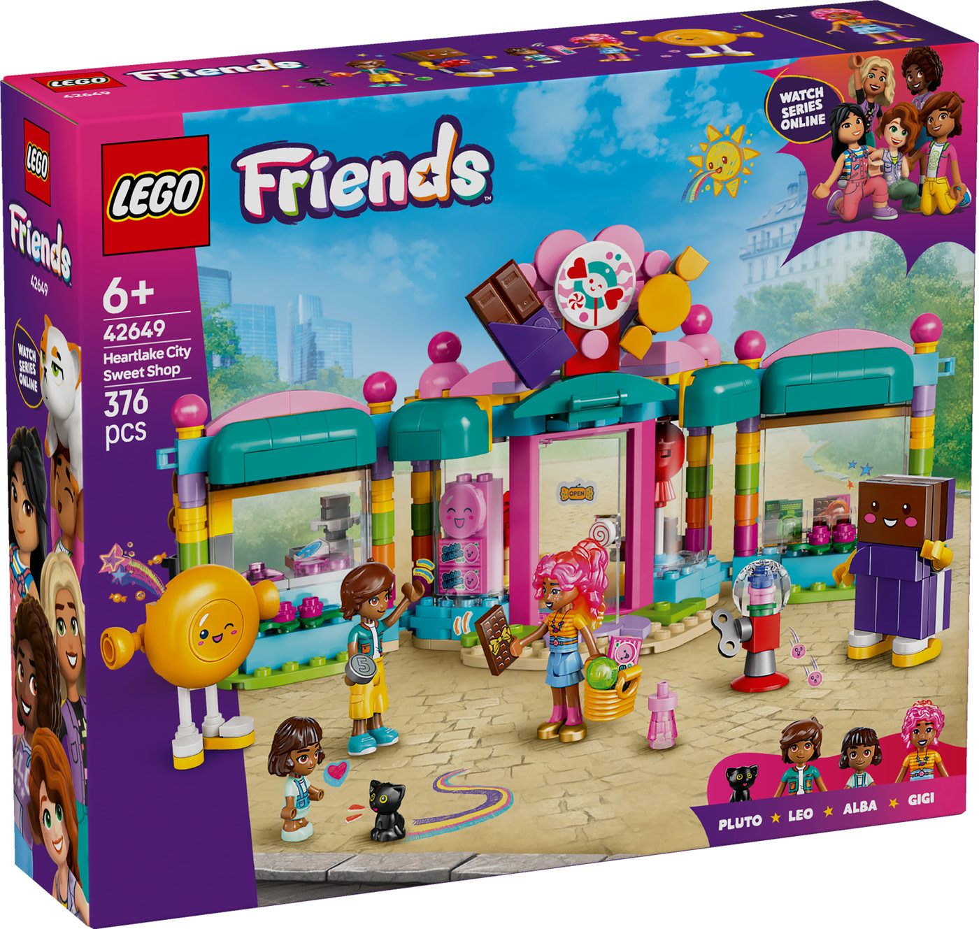 LEGO® Friends Hartleiko saldainių parduotuvė Rinkinys 42649