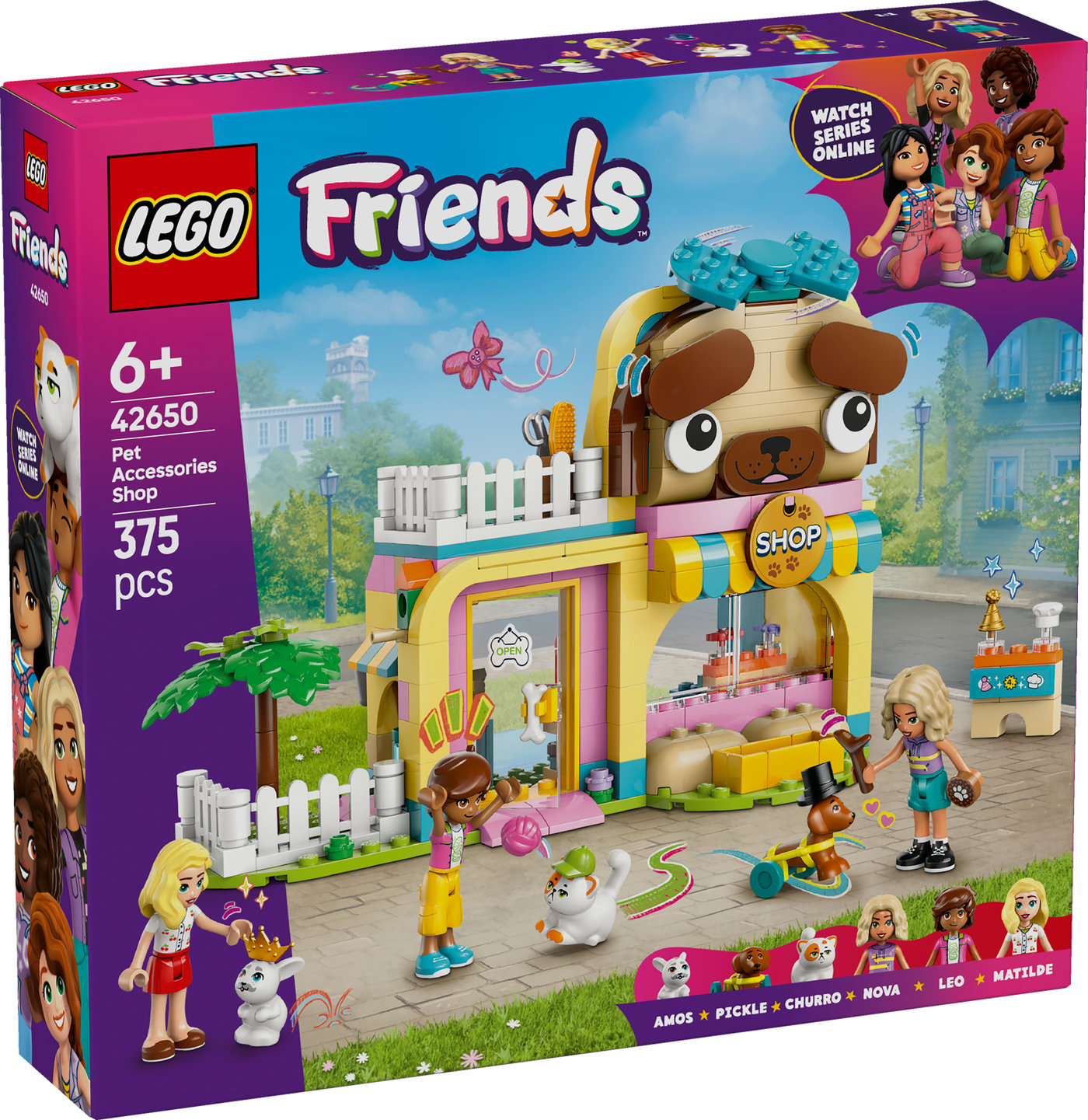 LEGO® Friends Augintinių aksesuarų parduotuvė Rinkinys 42650