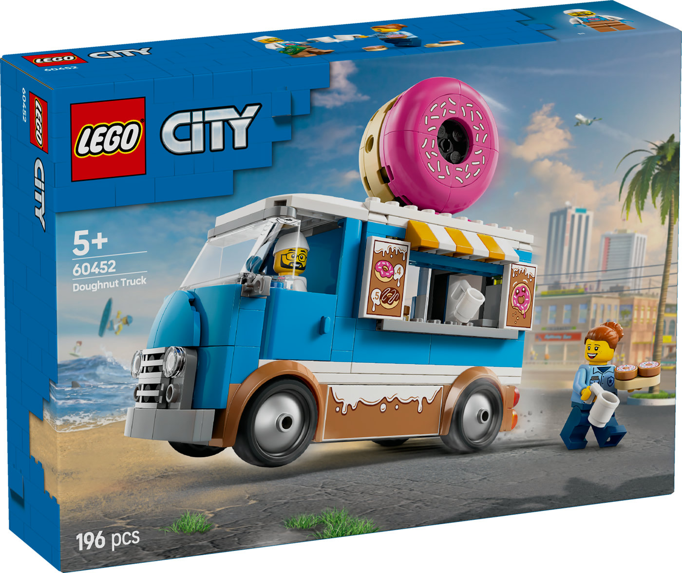 LEGO® City Spurgų furgonas Rinkinys vaikams nuo 5 metų 60452