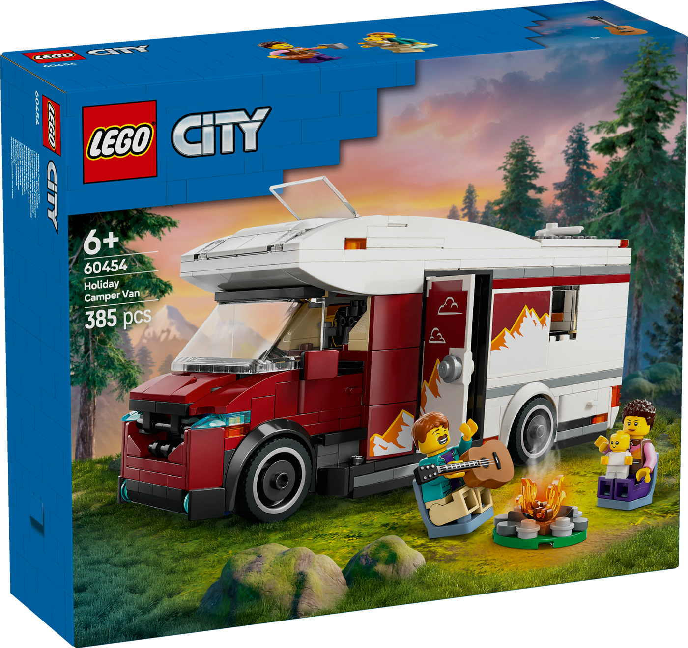 LEGO® City Atostogų nuotykių namelis ant ratų Rinkinys 60454